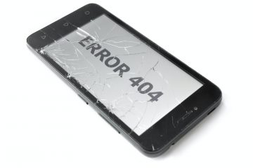 phone saying 'error 404'